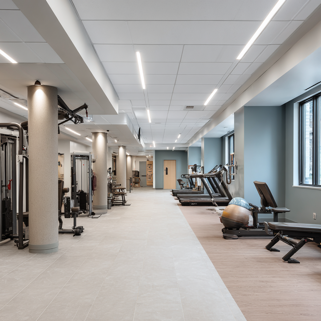 Common lounge and recreation area